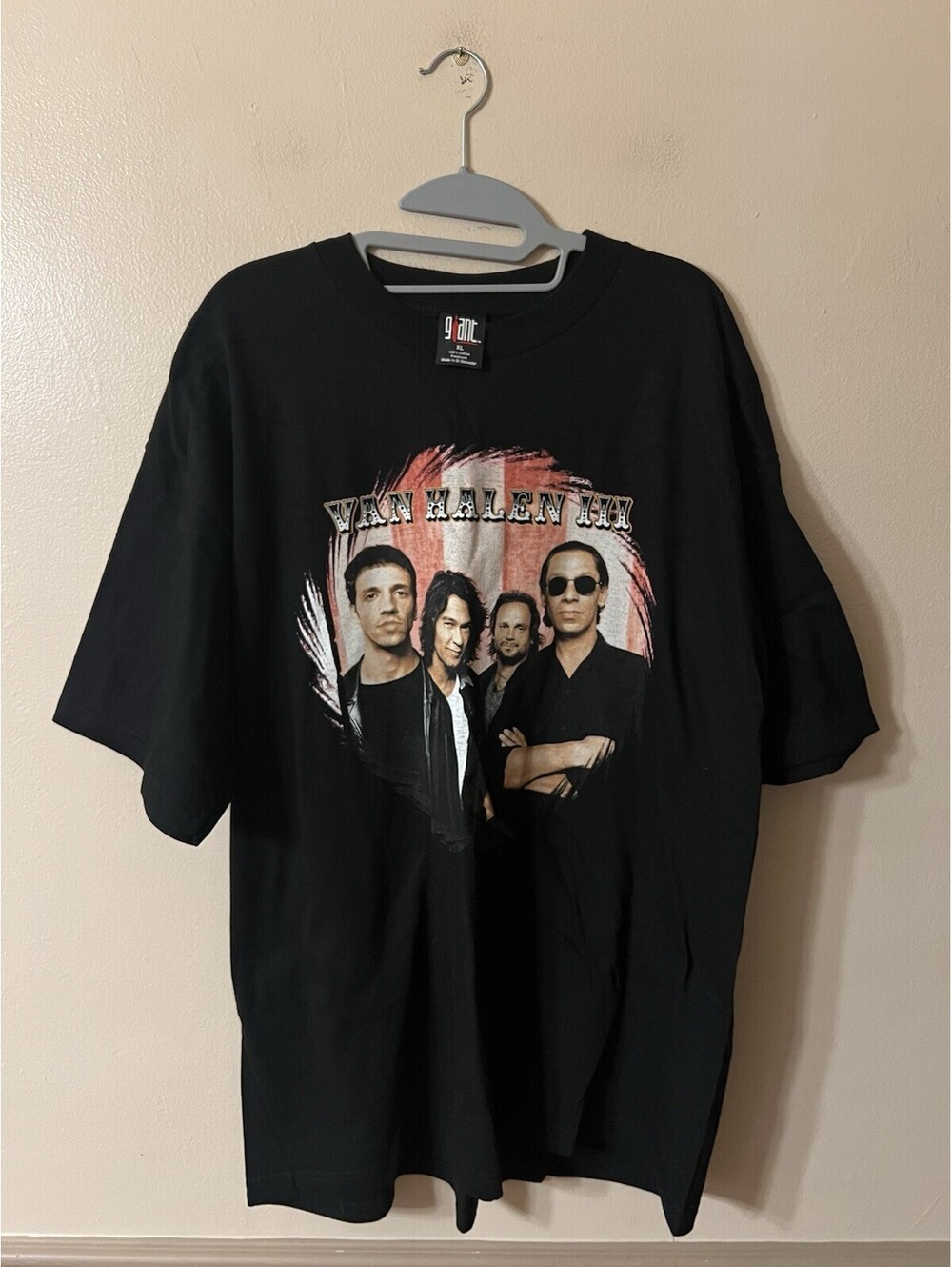 Van Halen III 1998 World Tour Concert T-Shirt Giant Tag Size XL Mint Condition